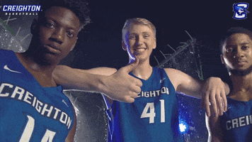 college basketball thumbs up GIF by Creighton University Athletics