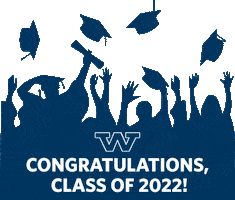Graduation Class Of 2022 Sticker by Westminster College