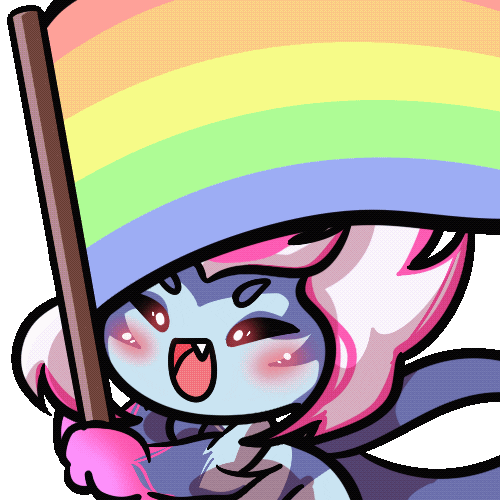 Rainbow Love GIF