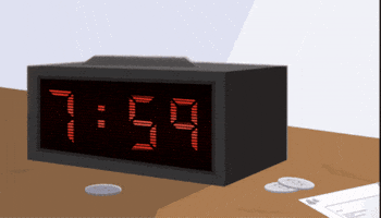 Alarm Clock Animation GIF