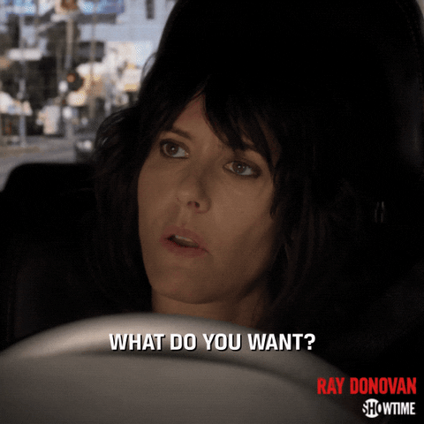 What Do You Want Lena GIF by Ray Donovan