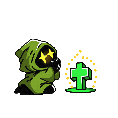 Make It Happen Please Sticker by Hooja