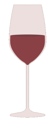 Wine Drinking Sticker by Mädels, die lesen.