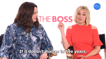 Does Not Matter Kristen Bell GIF by BuzzFeed