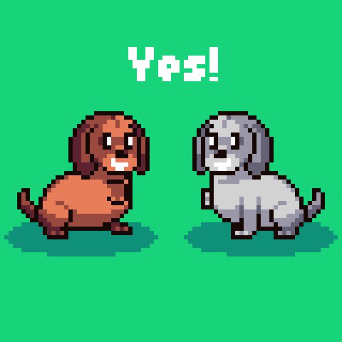 Happy Well Done GIF by Abstract HotDogs