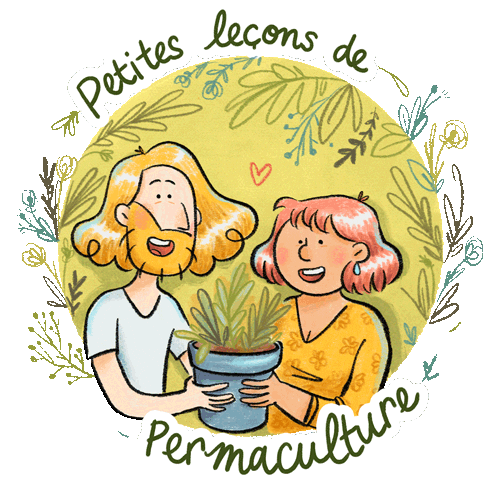 Julie Permaculture Sticker by Audreynalley