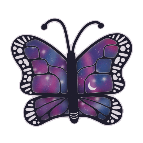 Pink Space Sticker