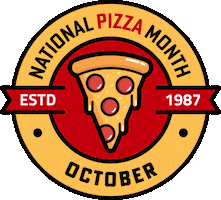 October Sticker by Farrelli's Pizza