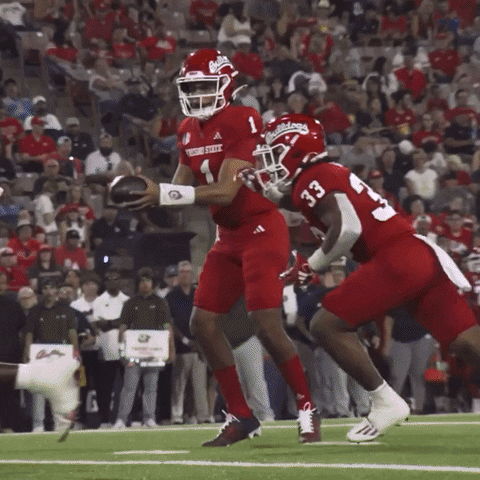 College Football Dogs GIF by GetThatVV
