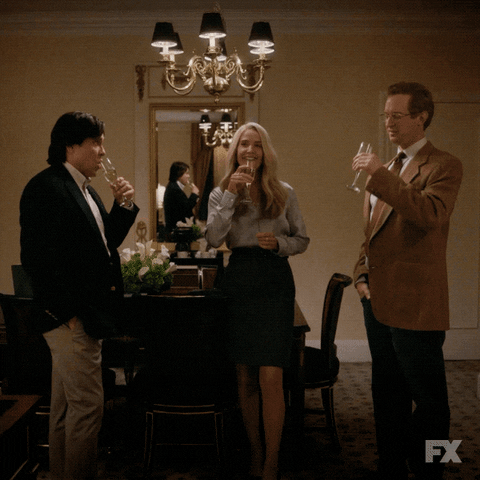Drink Up John Travolta GIF by FX Networks