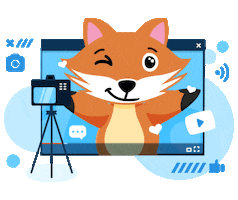 Youtube Rec Sticker by FOX Cargo do Brasil