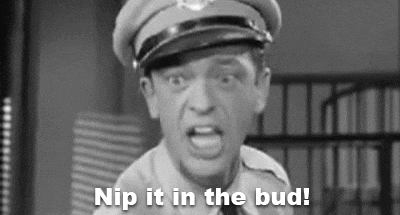 Nip It In The Bud GIFs - Get the best GIF on GIPHY