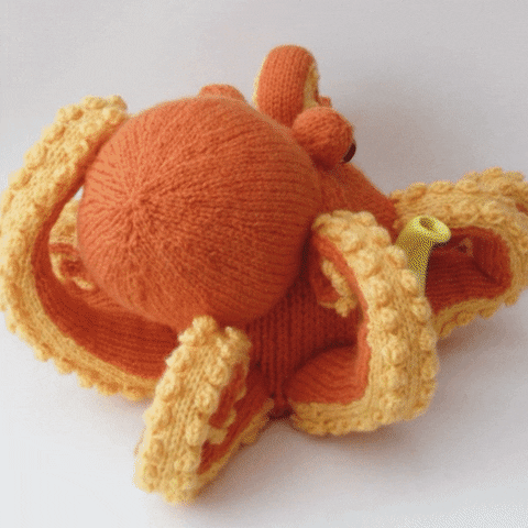 Marine Life Octopus GIF by TeaCosyFolk