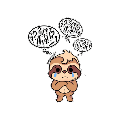 Sad Sticker