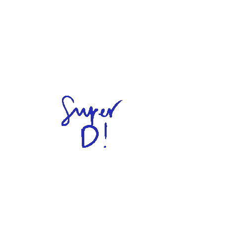 Super D Sticker