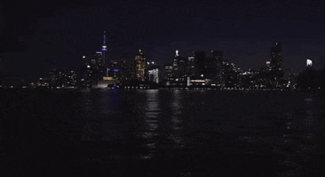 Skyline Light Show GIF by City of Toronto Arts & Culture