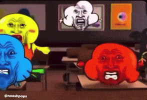 Nooshpaps Uglygumball Jumpingcharacters GIF