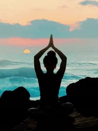 yoga breathe GIF