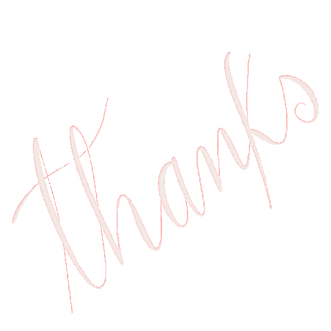 Thanks Sticker by Federica Cosentino