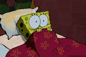 scared spongebob GIF criptomoeda macroeconômicos