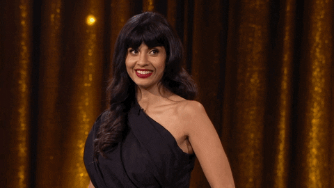 Jameela Jamil GIF by The Misery Index - Find & Share on GIPHY