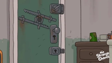 Door Hide GIF by Ludo Studio