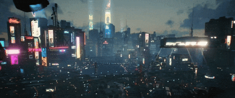 Cyberpunk Night City  Shape your computer beautifully