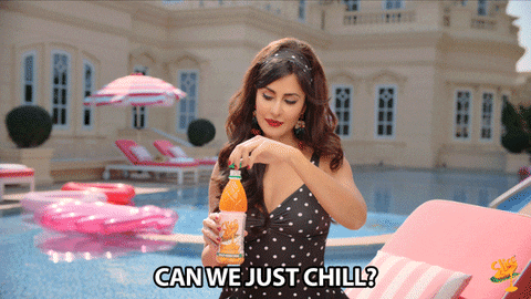 Chilling Katrina Kaif GIF by Slice_India - Find & Share on GIPHY