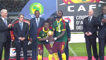 We Did It Football GIF by CAF