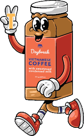 Daybreak Vietnamese Coffee Sticker