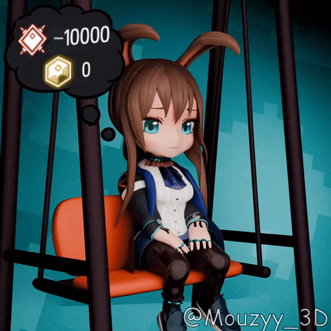 Sad Arknights GIF