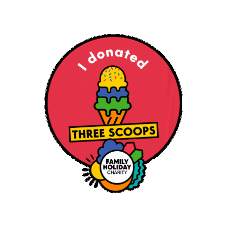 Family Holiday Charity Sticker