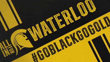 University Of Waterloo Wink GIF by Waterloo Warriors