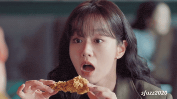 Hyeri Eating GIF