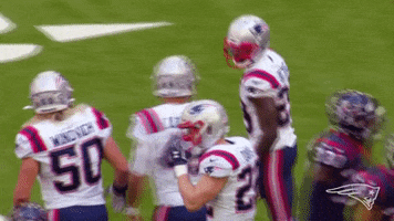Justin Bethel Reaction GIF by New England Patriots
