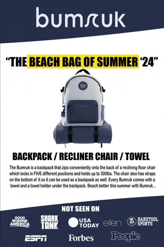 Beachbag Beachchair GIF by Bumruk