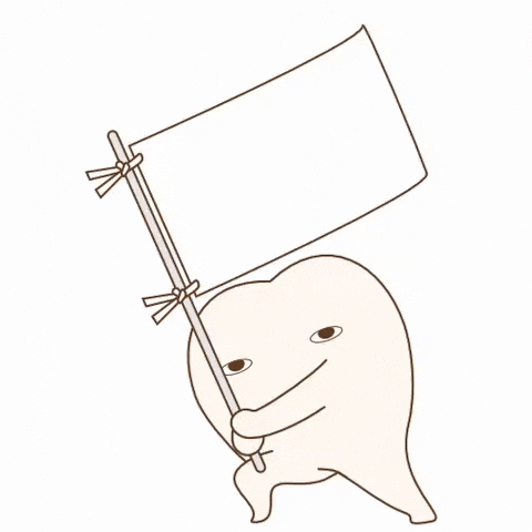 Give Up Flag GIF by dental_sozai