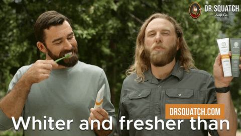 Toothpaste GIF by DrSquatchSoapCo - Find & Share on GIPHY
