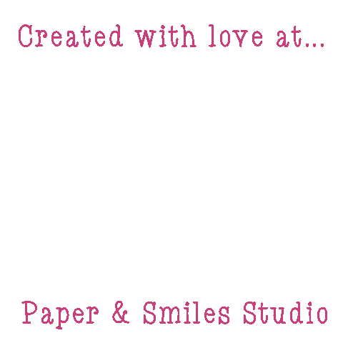 Created With Love Sticker by Paper and Smiles