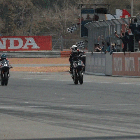 Racing Win GIF by TVS Apache Series Official