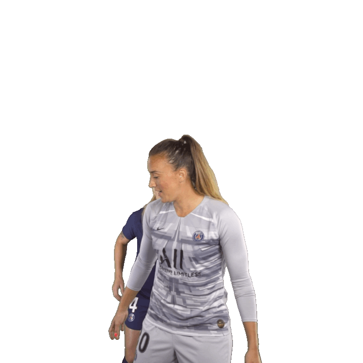 Happy Womens Soccer Sticker by Paris Saint-Germain for iOS ...