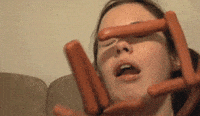 Hotdog On Face GIFs - Get the best GIF on GIPHY