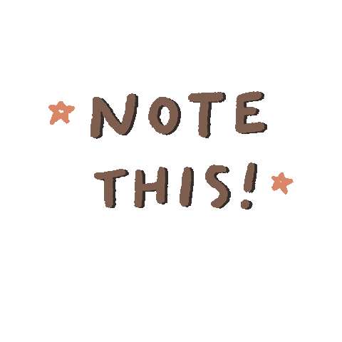 Stars Notes Sticker