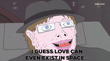 Outer Space Love GIF by Adult Swim