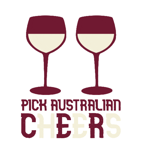 Pick Australian Wine Sticker