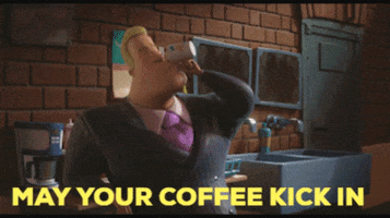Cup Of Joe Drinking GIF by The Animal Crackers Movie