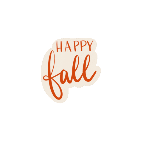 Fall Sticker