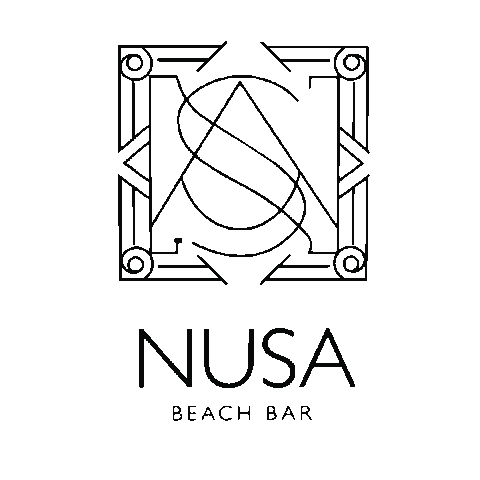 Nusa Cafe Bar Shop Sticker