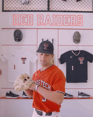 Tracer Lopez GIF by Texas Tech Baseball