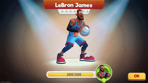 lebron james looney tunes toy
